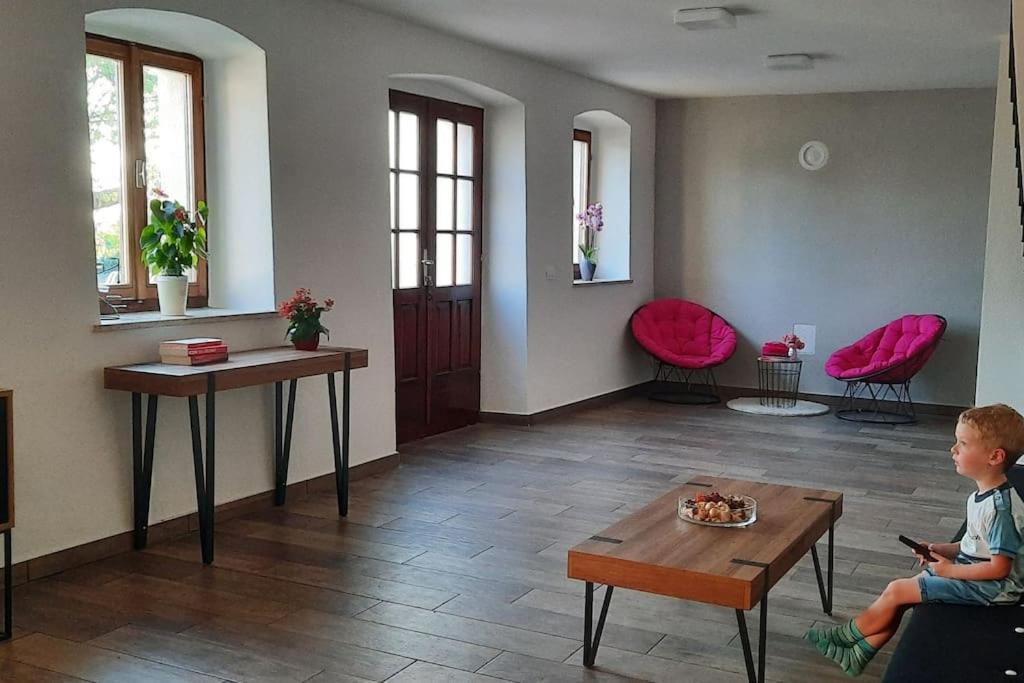 Holiday Home For 8 People, Pool + Sea View Vilanija Exterior foto