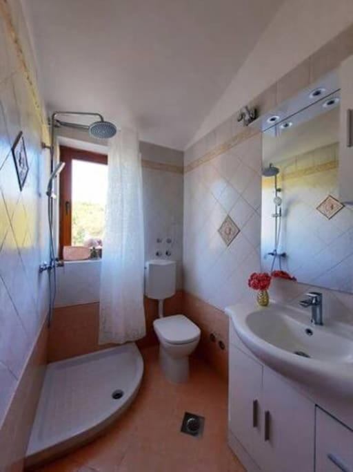 Holiday Home For 8 People, Pool + Sea View Vilanija Exterior foto