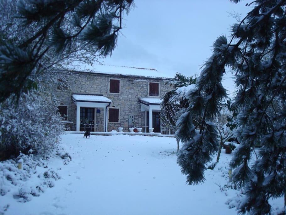 Holiday Home For 8 People, Pool + Sea View Vilanija Exterior foto
