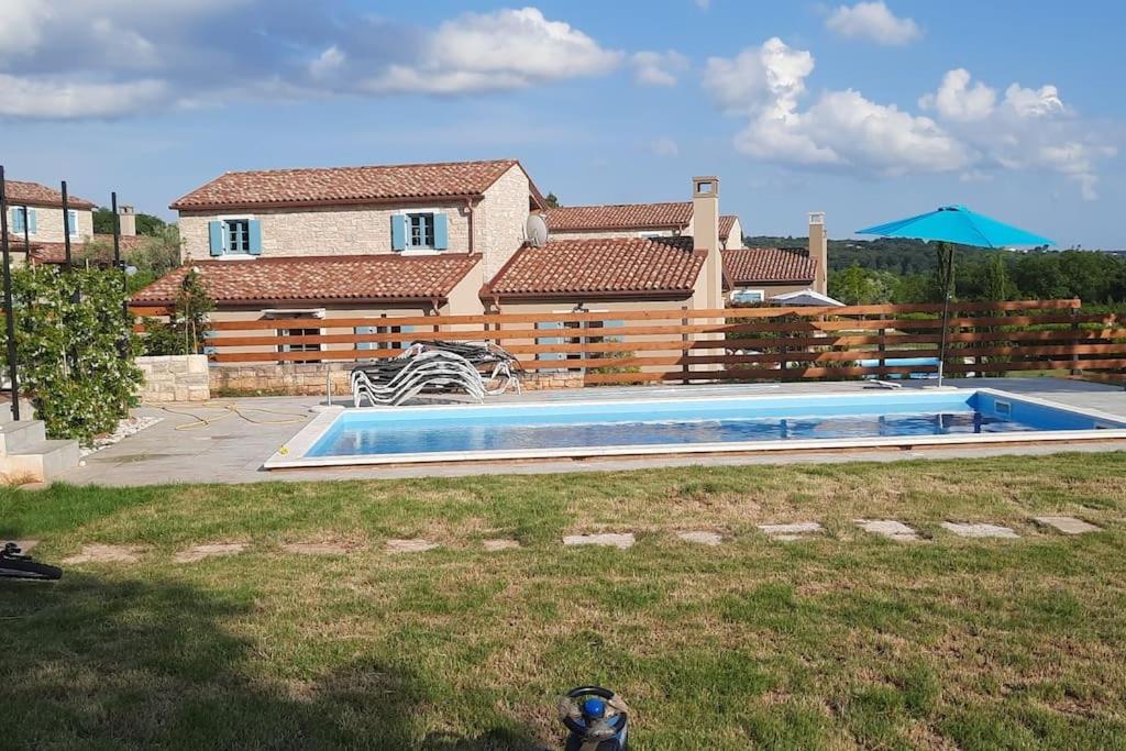 Holiday Home For 8 People, Pool + Sea View Vilanija Exterior foto