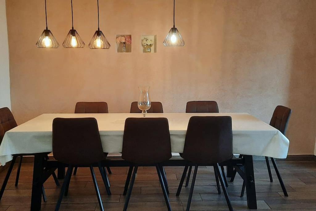 Holiday Home For 8 People, Pool + Sea View Vilanija Exterior foto
